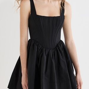 Black Staud Landscape Dress